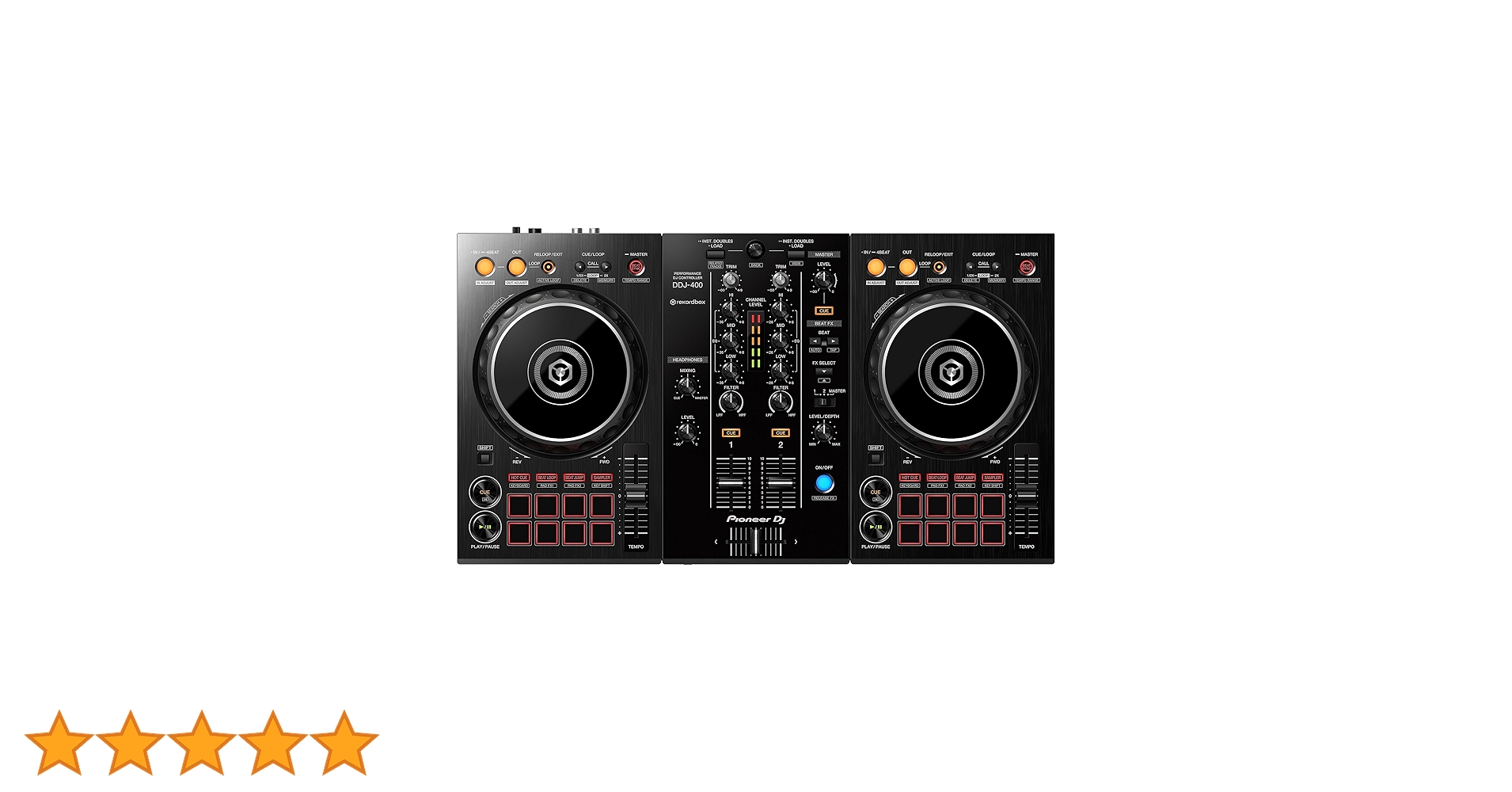 PIONEER DJ kontroler DJ (DDJ-400) : Amazon.pl: Instrumenty